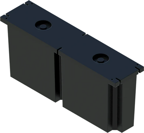 PermaFloat dock float 12" x 48" x 20", foam-filled polyethylene floating dock float