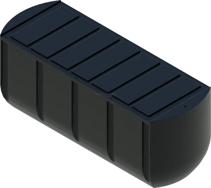 PermaFloat lift tank 34" x 96" x 36", heavy .375" wall, for floating dock float replacement