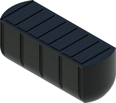PermaFloat lift tank 34" x 96" x 36", heavy .375" wall, for floating dock float replacement