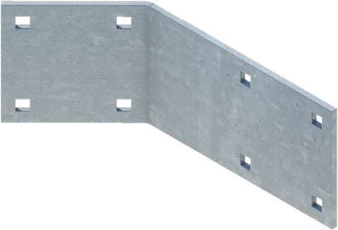 Finger Deck Stabilizer Bracket 135° (Large) - floating dock hardware