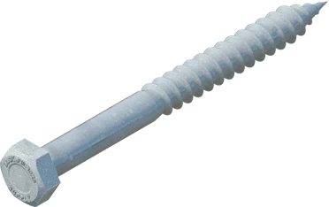 3/8" x 4" Hex Lag Bolt, Galvanized for building boat docks