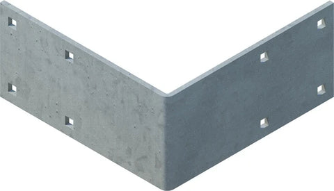 Outside Corner End - floating dock hardware