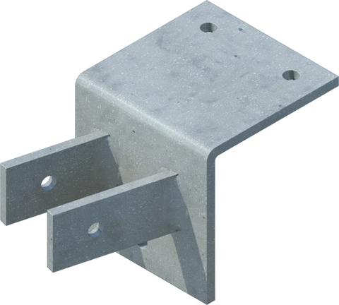 Pipe Stand-Off Bracket - Right Hand - floating dock hardware