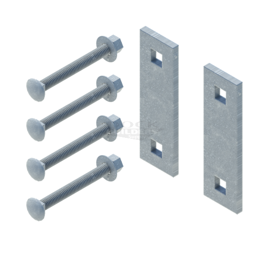 Pipe Holder/Chain Retainer Attachment - floating dock hardware