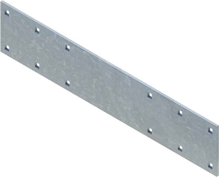 Splice Plate 5" x 25" HDG - floating dock hardware